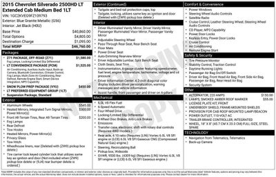2015 Chevrolet Silverado 2500 HD LT