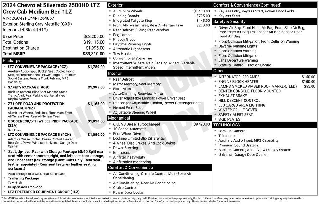 2024 Chevrolet Silverado 2500 HD LTZ