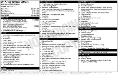 2017 Jeep Compass Latitude