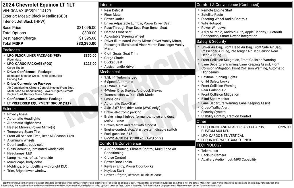 2024 Chevrolet Equinox LT